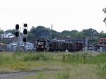 NS 7125 leads train P92 past the station